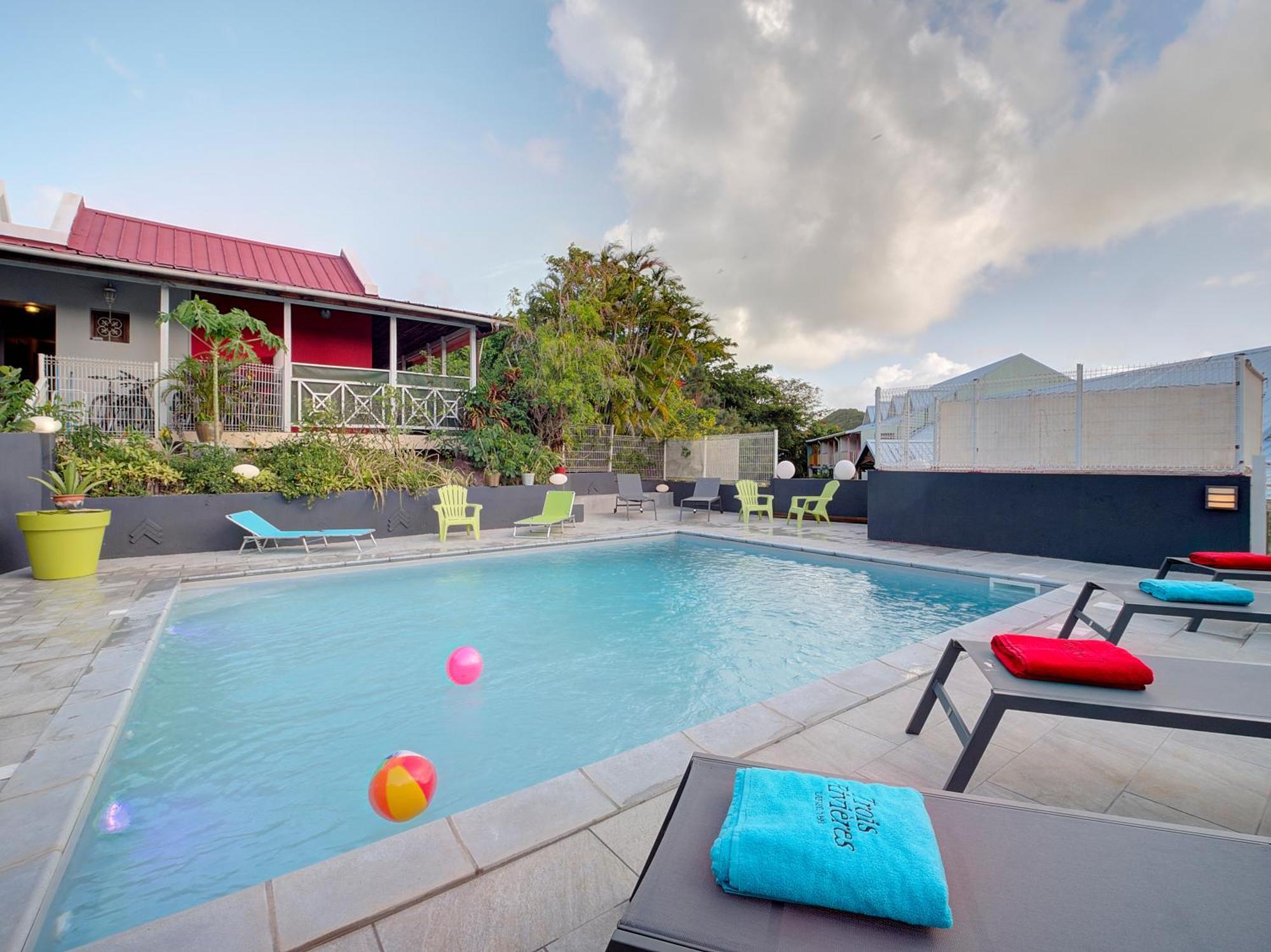 Residence Ti'Keol - Appartements Avec Terrasse 2 A 4 Personnes, Piscine Sainte-Anne Luaran gambar